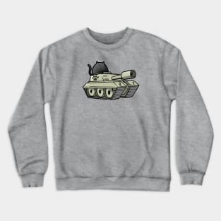 War Animals -  Black Cat Crewneck Sweatshirt